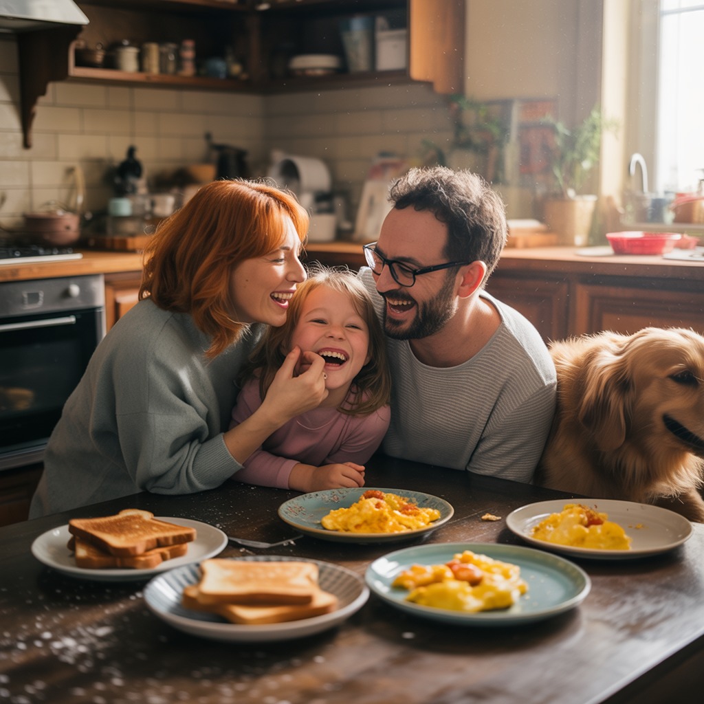 The Night We Burnt Dinner and Ended Up Laughing on the Floor