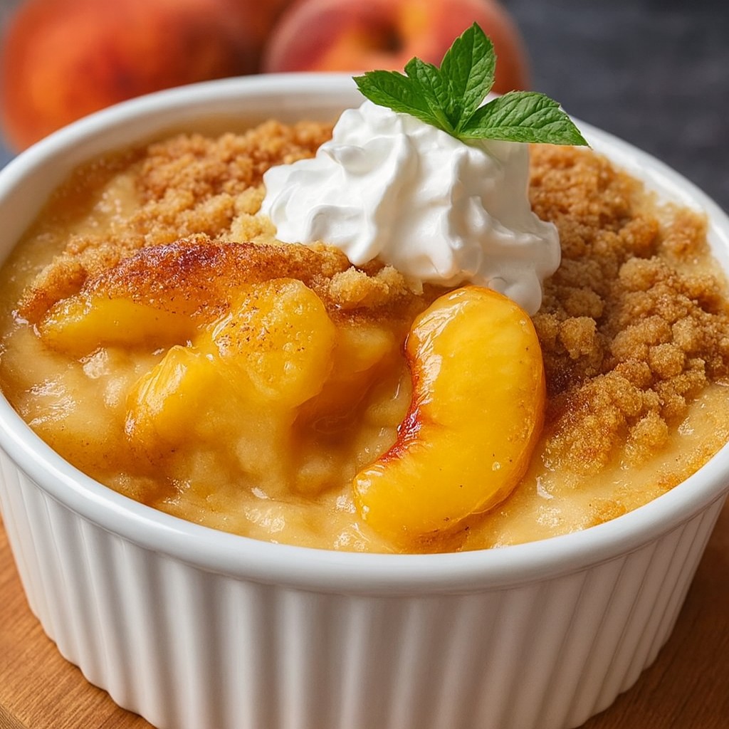 Old-Fashioned Tennessee Peach Pudding