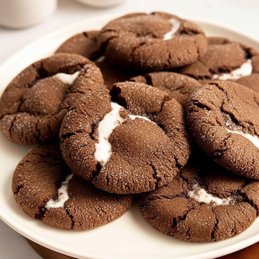 Addictive Hot Chocolate Cookies