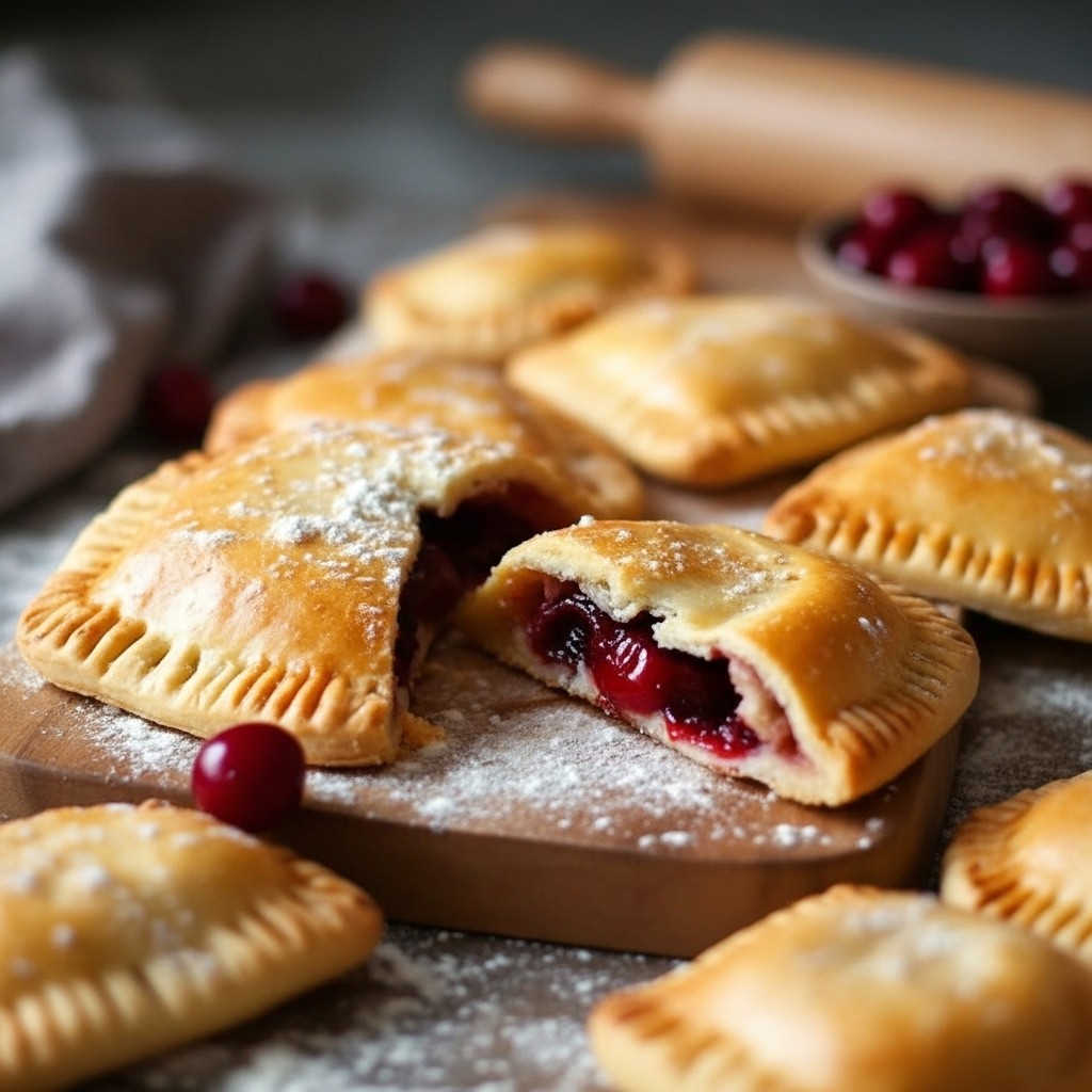Festive Cherry Hand Pies
