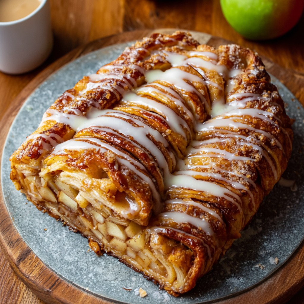 Buttery Wisconsin Apple Kringle