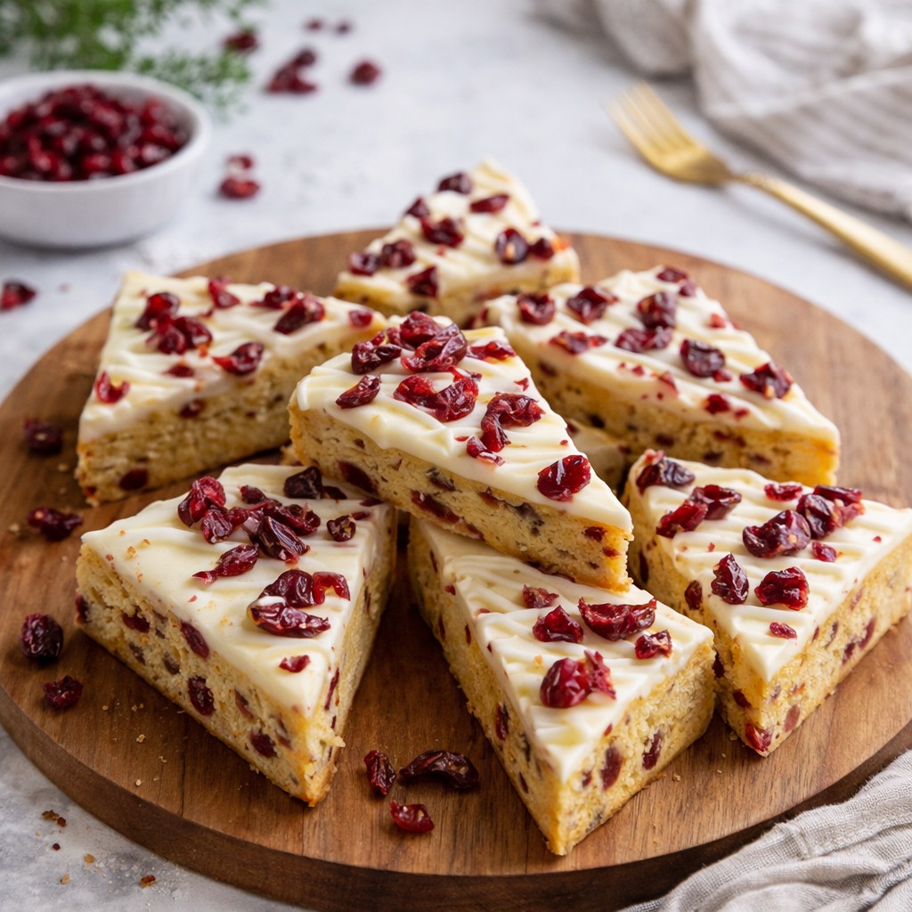 Festive Starbucks Copycat Cranberry Bliss Bars