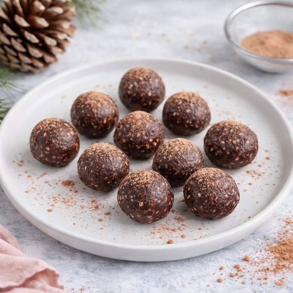 Chocolate Rum And Coconut Balls
